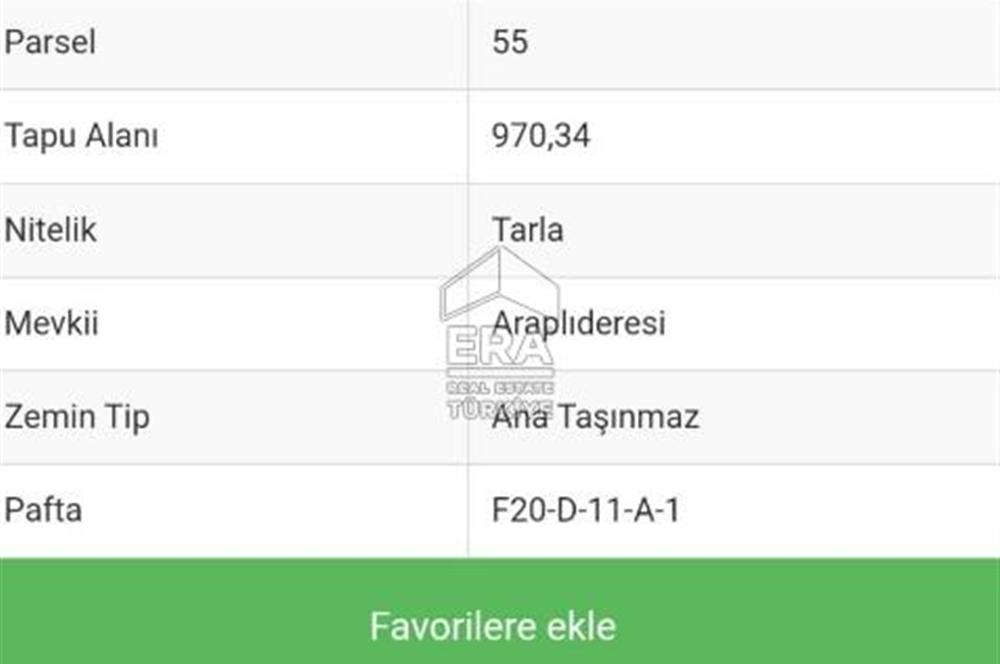 İSTANBUL /SİLİVRİ  DEĞİRMENKÖY SATILIK DÖRT TOPU TARLA TOPLAM 49.550m2