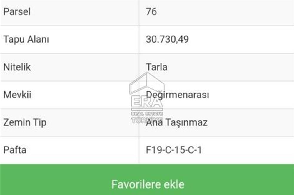 İSTANBUL /SİLİVRİ  DEĞİRMENKÖY SATILIK DÖRT TOPU TARLA TOPLAM 49.550m2