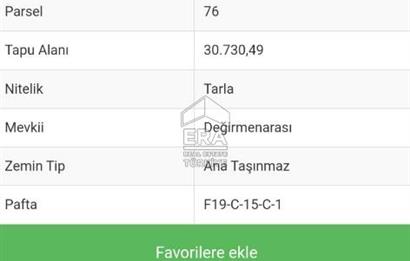 İSTANBUL /SİLİVRİ  DEĞİRMENKÖY SATILIK DÖRT TOPU TARLA TOPLAM 49.550m2