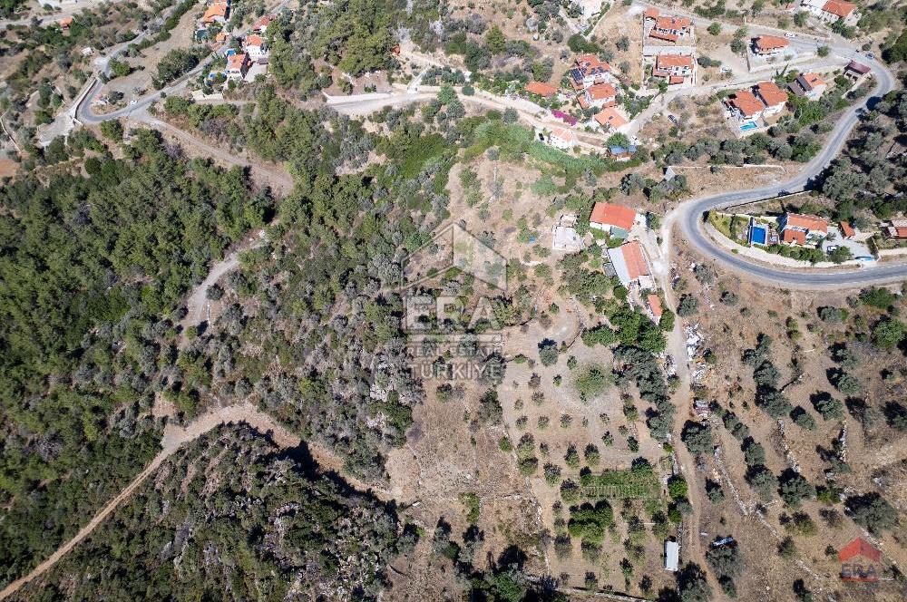 Datça Mesudiye'de Satılık  Deniz Manzaralı Tarla