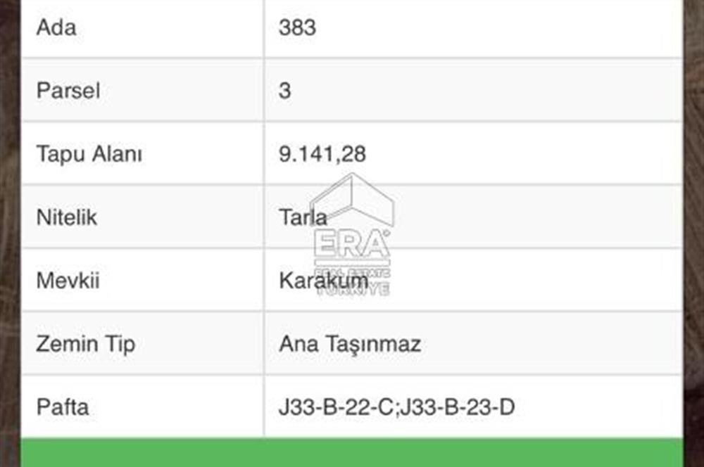 KOZAKLI İLÇESİ BURUNCUK KÖYÜ SATILIK TARLA