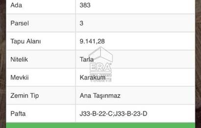 KOZAKLI İLÇESİ BURUNCUK KÖYÜ SATILIK TARLA