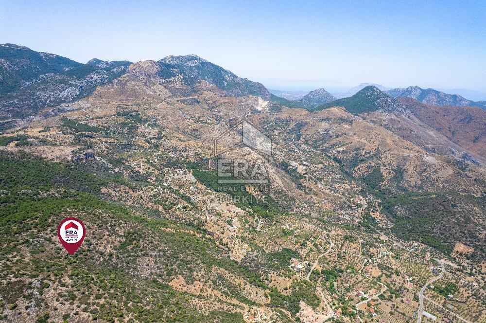 DATÇA MESUDİYE’ DE DENİZ MANZARALI 2.632 M2 SATILIK TARLA