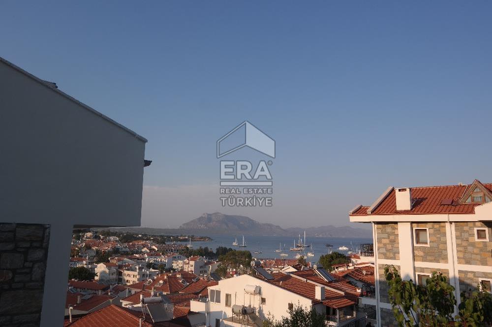 Datça Merkezde Kiralık Deniz Manzaralı 85m2 2+1 Daire