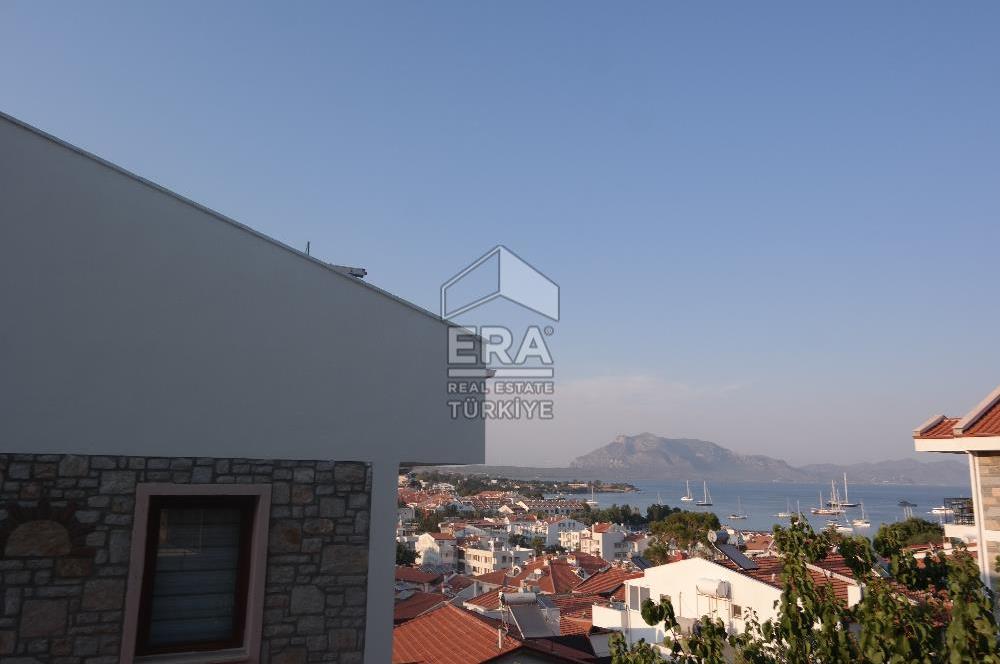 Datça Merkezde Kiralık Deniz Manzaralı 85m2 2+1 Daire