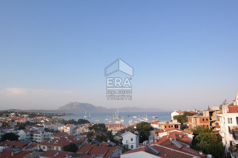 Datça Merkezde Kiralık Deniz Manzaralı 85m2 2+1 Daire