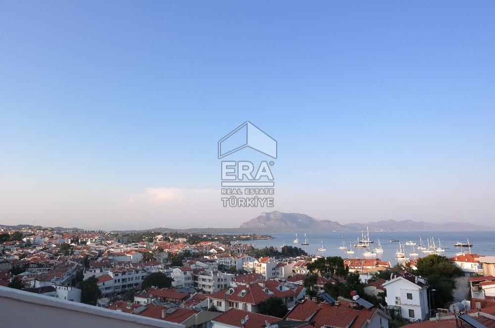 Datça Merkezde Kiralık Deniz Manzaralı 85m2 2+1 Daire