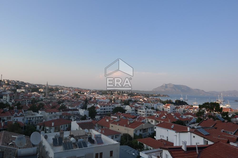 Datça Merkezde Kiralık Deniz Manzaralı 85m2 2+1 Daire