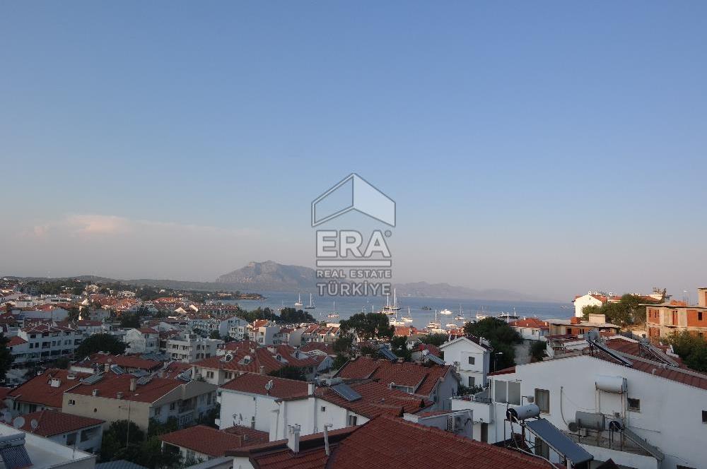 Datça Merkezde Kiralık Deniz Manzaralı 85m2 2+1 Daire