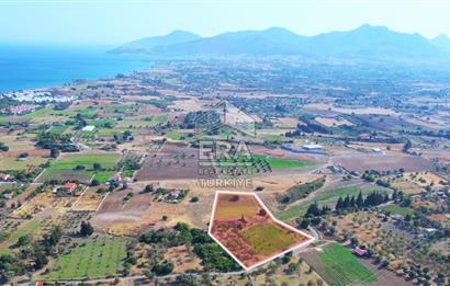 Datça'da Satılık 250 m2 Deniz Manzaralı Villa Yapılabilen Tarla