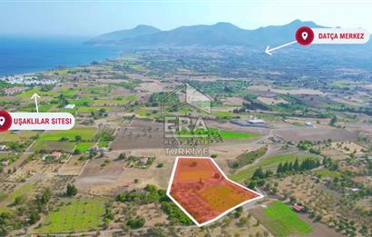 Datça'da Satılık 250 m2 Deniz Manzaralı Villa Yapılabilen Tarla