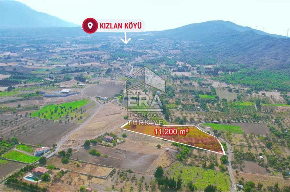 Datça'da Satılık 250 m2 Deniz Manzaralı Villa Yapılabilen Tarla