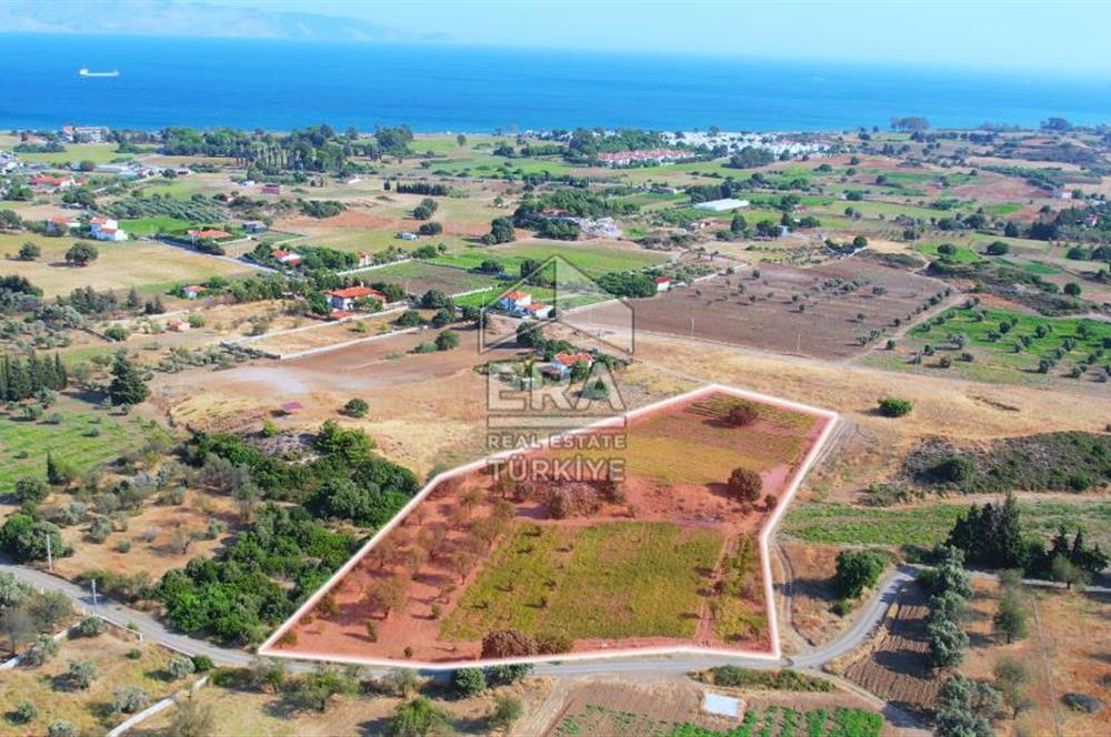 Datça'da Satılık 250 m2 Deniz Manzaralı Villa Yapılabilen Tarla