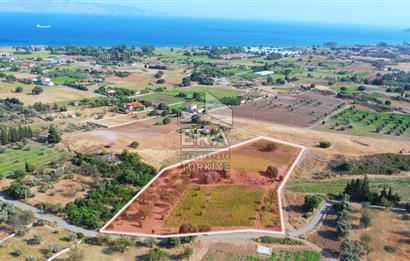 Datça'da Satılık 250 m2 Deniz Manzaralı Villa Yapılabilen Tarla