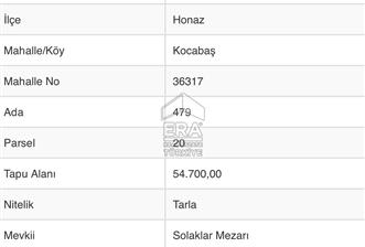 Denizli Honaz’da Satılık Tarla