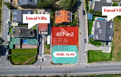 Sarıyer Zekeriyaköy Cadde Üzeri Satılık Villa İmarlı 407 m2 Arsa