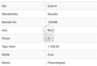 Çeşmede satılık arsa