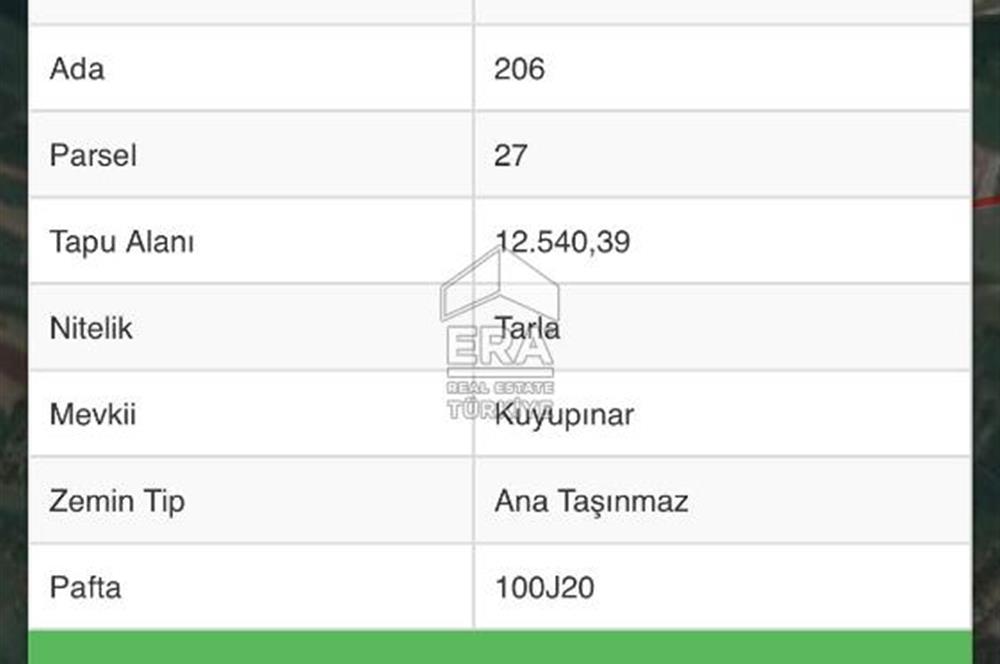 ERA SÖZDEN BALIKESİR İVRİNDİ SAKARYA MAHALLESİNDE SATILIK TARLA