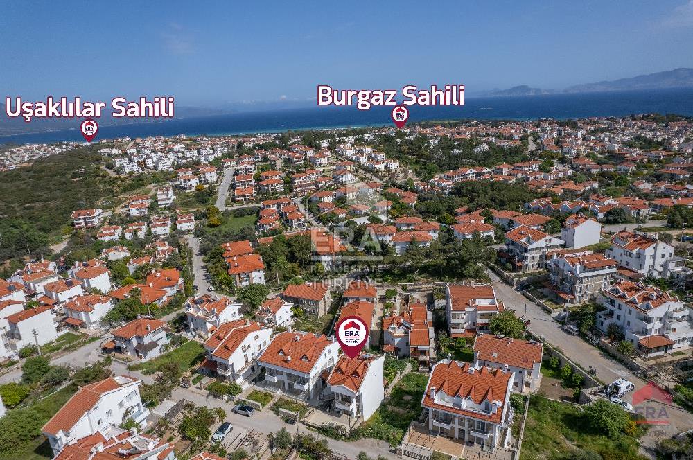 Datça'da Satılık 140m² Deniz Manzaralı 3+2 Tripleks Daire