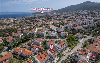 Datça'da Satılık 140m² Deniz Manzaralı 3+2 Tripleks Daire