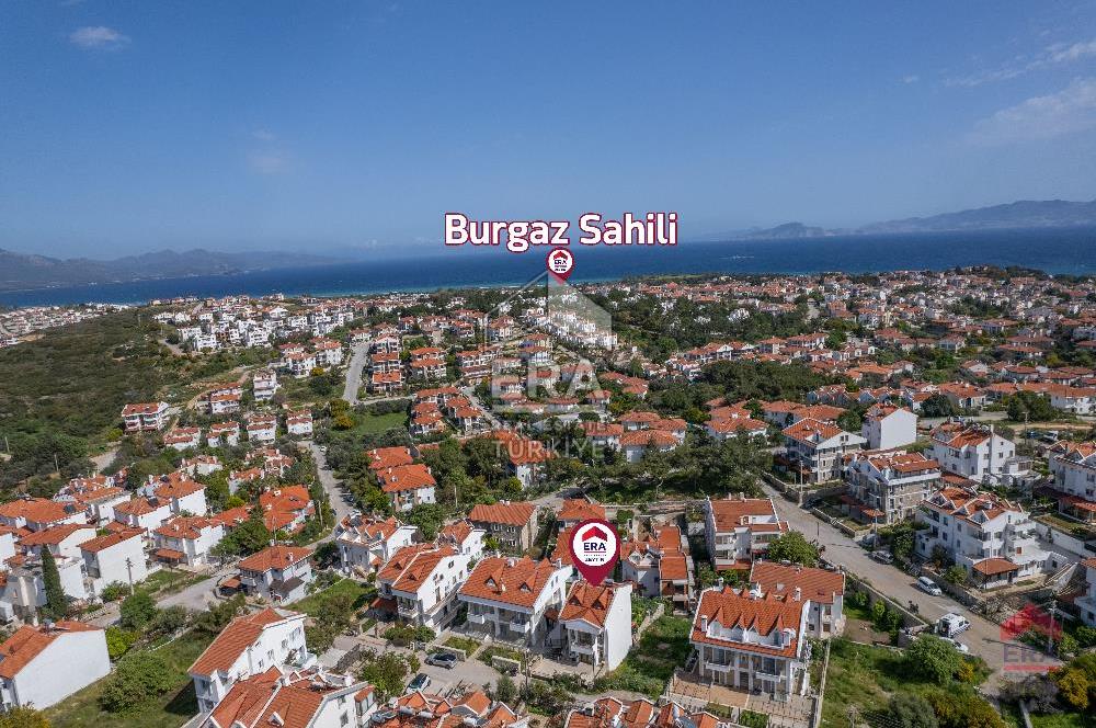 Datça'da Satılık 140m² Deniz Manzaralı 3+2 Tripleks Daire