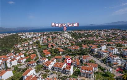 Datça'da Satılık 140m² Deniz Manzaralı 3+2 Tripleks Daire