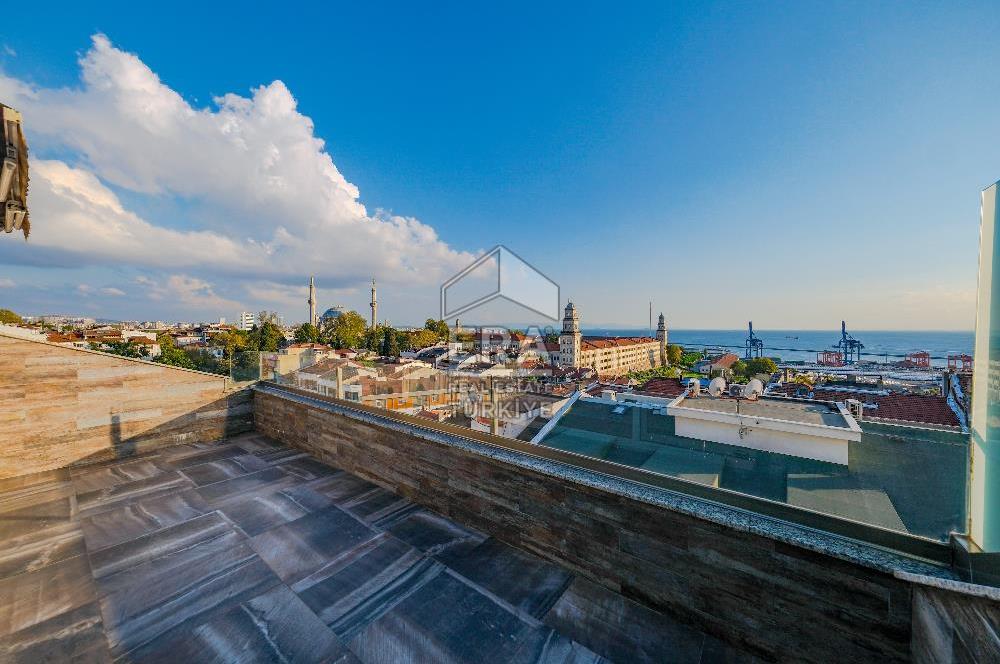 ÜSKÜDAR SELİMİYE'DE DENİZ MANZARALI 3+1 DUBLEKS SATILIK DAİRE