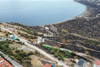 Dikili Çandarlı da Panoramik Deniz Manzaralı Villa İmarlı Arsa