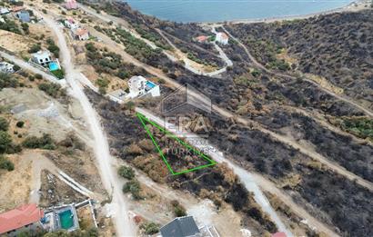 Dikili Çandarlı da Panoramik Deniz Manzaralı Villa İmarlı Arsa