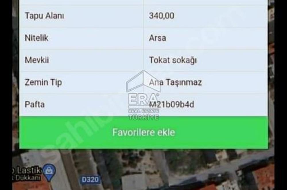 Sarayköy Turan Mahallesinde 340 m2 8 Dairelik Satılık Arsa