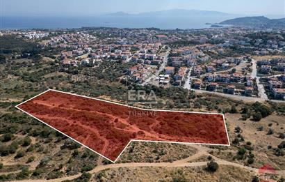 Datça Merkezde İmar Sınırında Deniz Manzaralı 18.449m2 Tarla