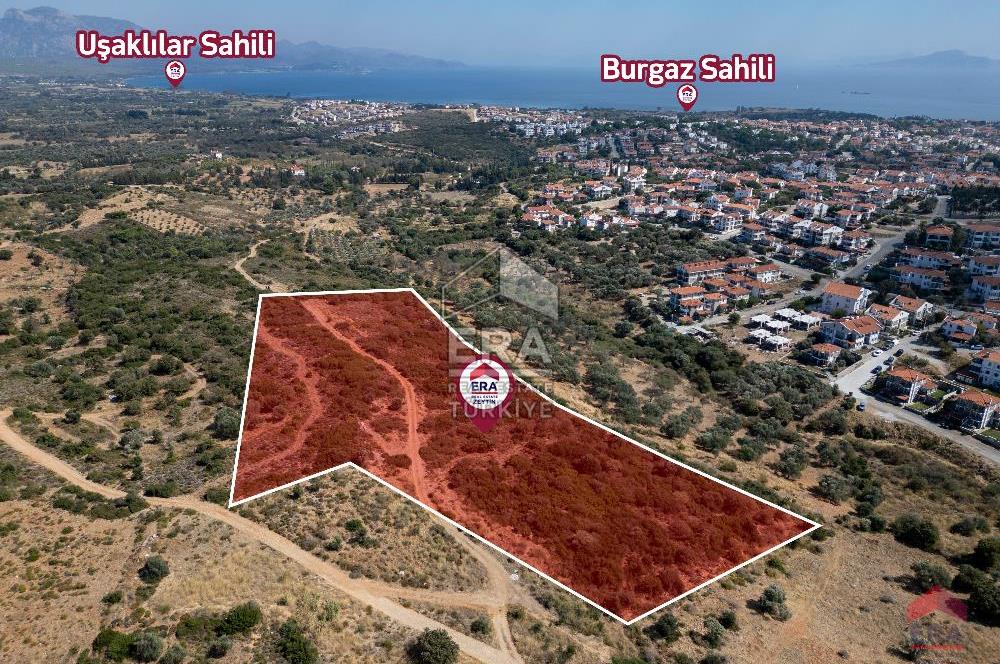 Datça Merkezde İmar Sınırında Deniz Manzaralı 18.449m2 Tarla