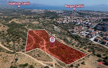 Datça Merkezde İmar Sınırında Deniz Manzaralı 18.449m2 Tarla