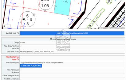 Hacıeyüplüde 430 m2 3 Kat Konut İmarlı Satılık Arsa