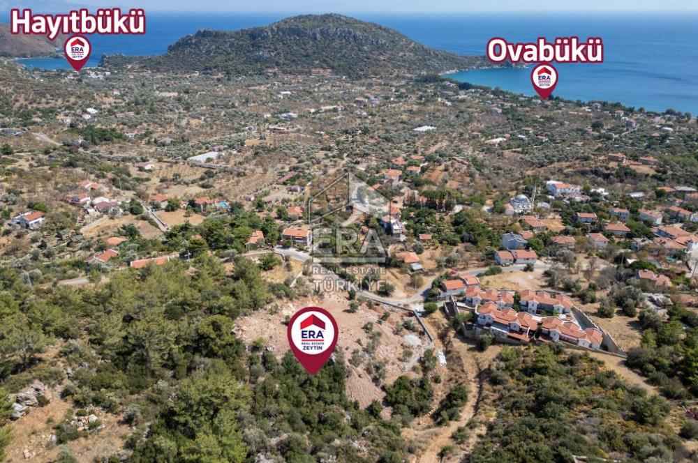 Datça Mesudiye'de 446,66m2 Kapanmaz Deniz Manzaralı Tarla