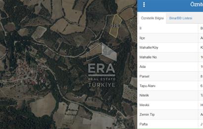 ERA SÖZ DEN BALIKESİR ALTIEYLÜL KİRAZPINAR MAH. DE 6339 M2 SATILIK TARLA