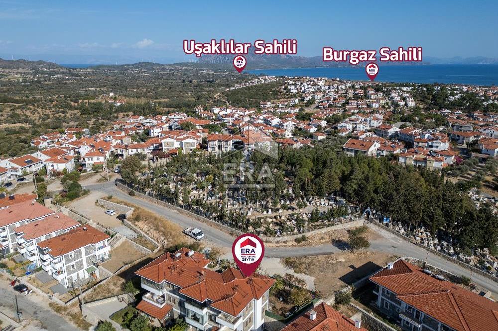 Datça Merkezde Satılık 1+1 70m2 Bahçeli Daire