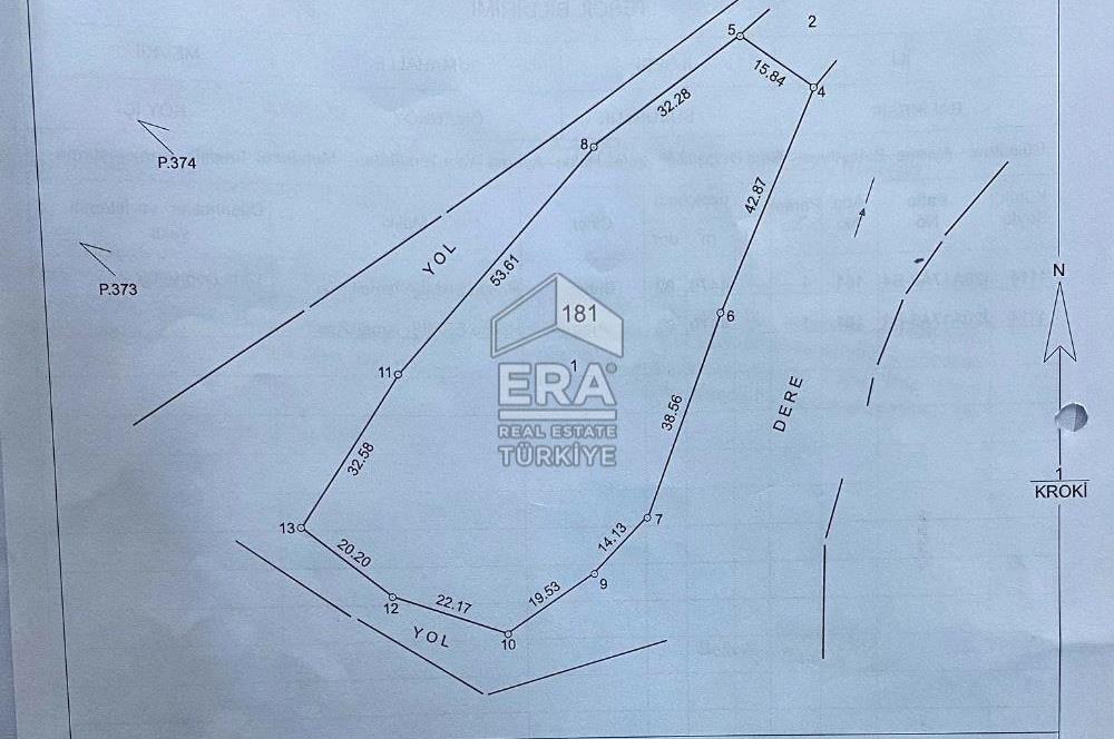 ERA SÖZ DEN SUSURLUK ÖMERKÖY MH SATILIK 4479 m² İMARLI ARSA