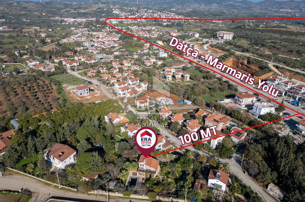 Eski Datça’da Satılık 2+2 Müstakil Villa ve Arsa