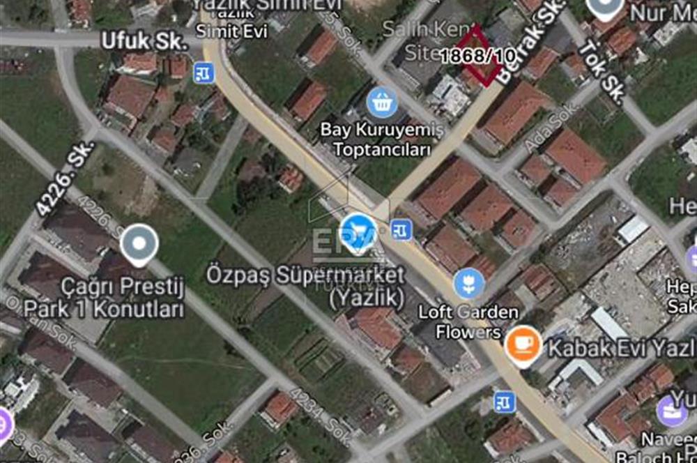 ERA SVG RECEP ÖZENDEN YAZLIKTA SATILIK 374 M2 ARSA