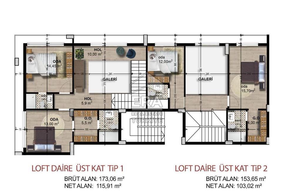 ERA SÖZ GAYRİMENKUL MİXTUM LİFE SATILIK 2+1 DUBLEKS LOFT DAİRE