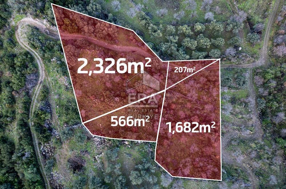 Datça Hızırşahta 207,67 m2 Manzaralı Satılık Fırsat Arazi