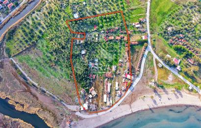 Dikili Bademli Denize Sıfır 16.215 m2 Satılık Tarla