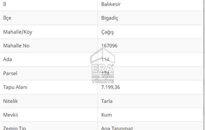 ERA PORT GÜVENCESİYLE ÇAĞIŞ MAHALLESİNDE YOLA CEPHELİ TARLA