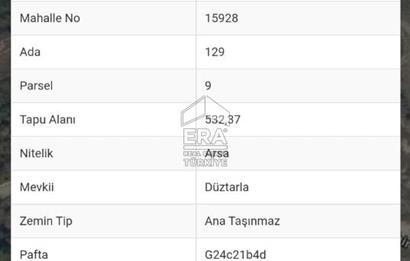 ERA KARAT'TRAN GEYVE DÜZAKÇAŞEHİR'DE SATILIK ARSA