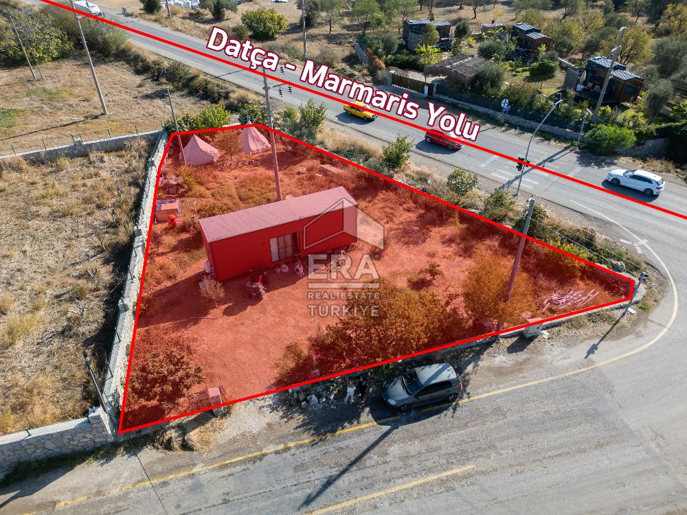 Datça Kızlan'da Tabela Değeri Yüksek 806m2 Satılık Tarla