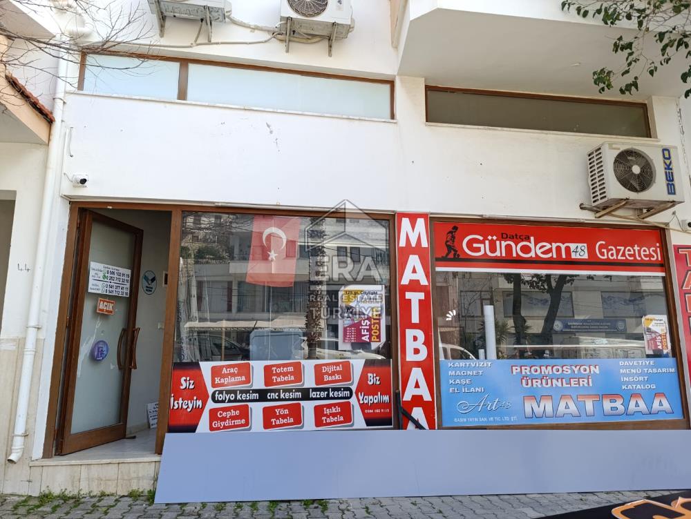 Datça Merkezde Satılık Ana Cadde Üzeri 140 m² Yatırım Değeri Yüksek Deniz Manzaralı Dükkan