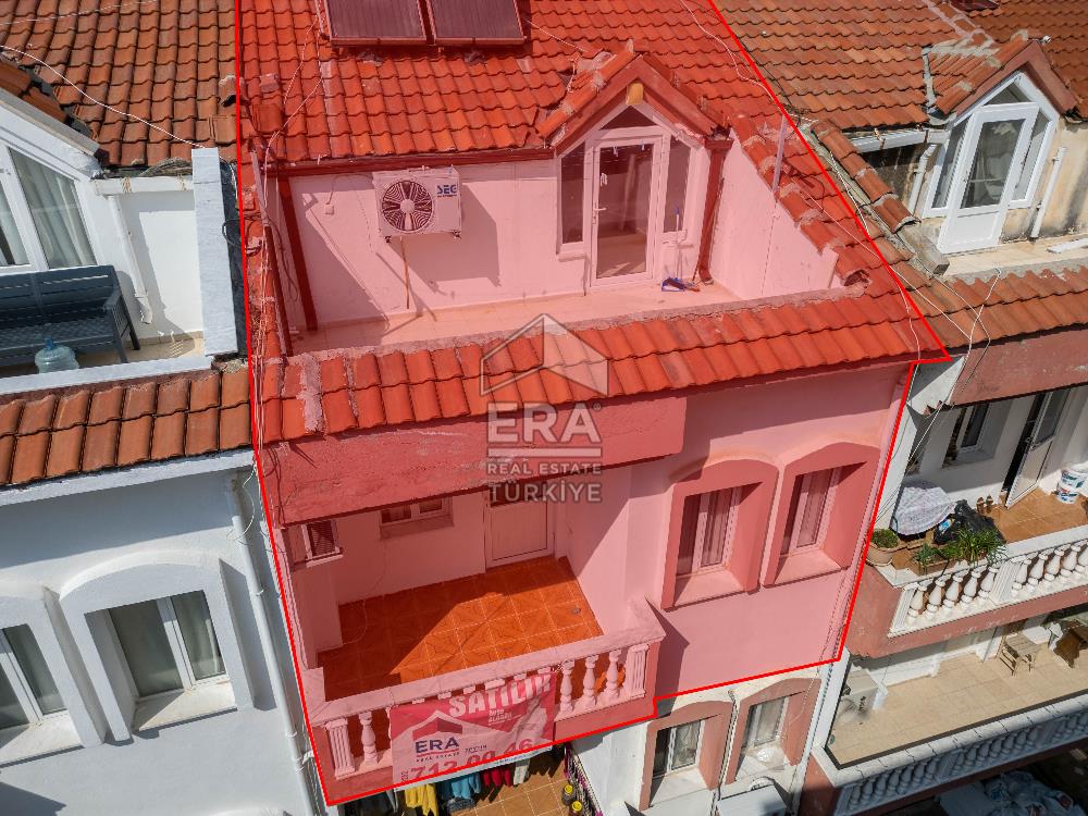 Datça Merkezde Satılık 145 m² 4+1 Kapalı Mutfaklı Dubleks Daire 