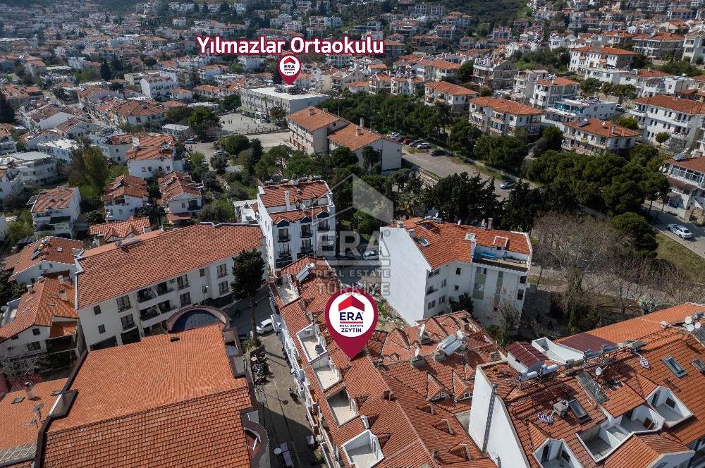 Datça Merkezde Satılık 145 m² 4+1 Kapalı Mutfaklı Dubleks Daire 