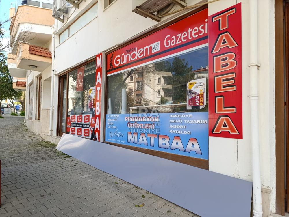 Datça Merkezde Satılık Ana Cadde Üzeri 140 m² Yatırım Değeri Yüksek Deniz Manzaralı Dükkan